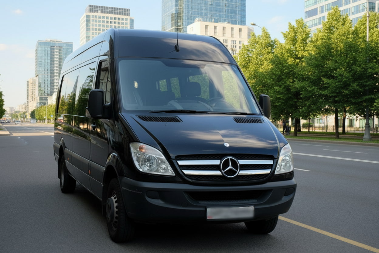 mercedes benz sprinter classic black - Микроавтобус Ford Transit на 19 мест